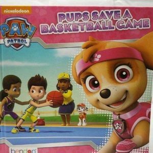 Nickelodeon Paw Patrol Pups save a Basketball Game‎ hardback book NEW